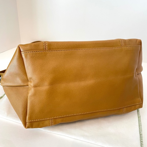 Longchamp Le Pliage Cuir Lambskin CUMIN small leather bag - Picture 4 of 16